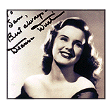 the photo she specially signed for me! 