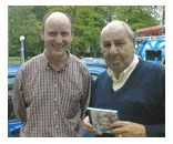 Me (left) with Willem Duys (Dutch radio- and tv-host), spring 1999