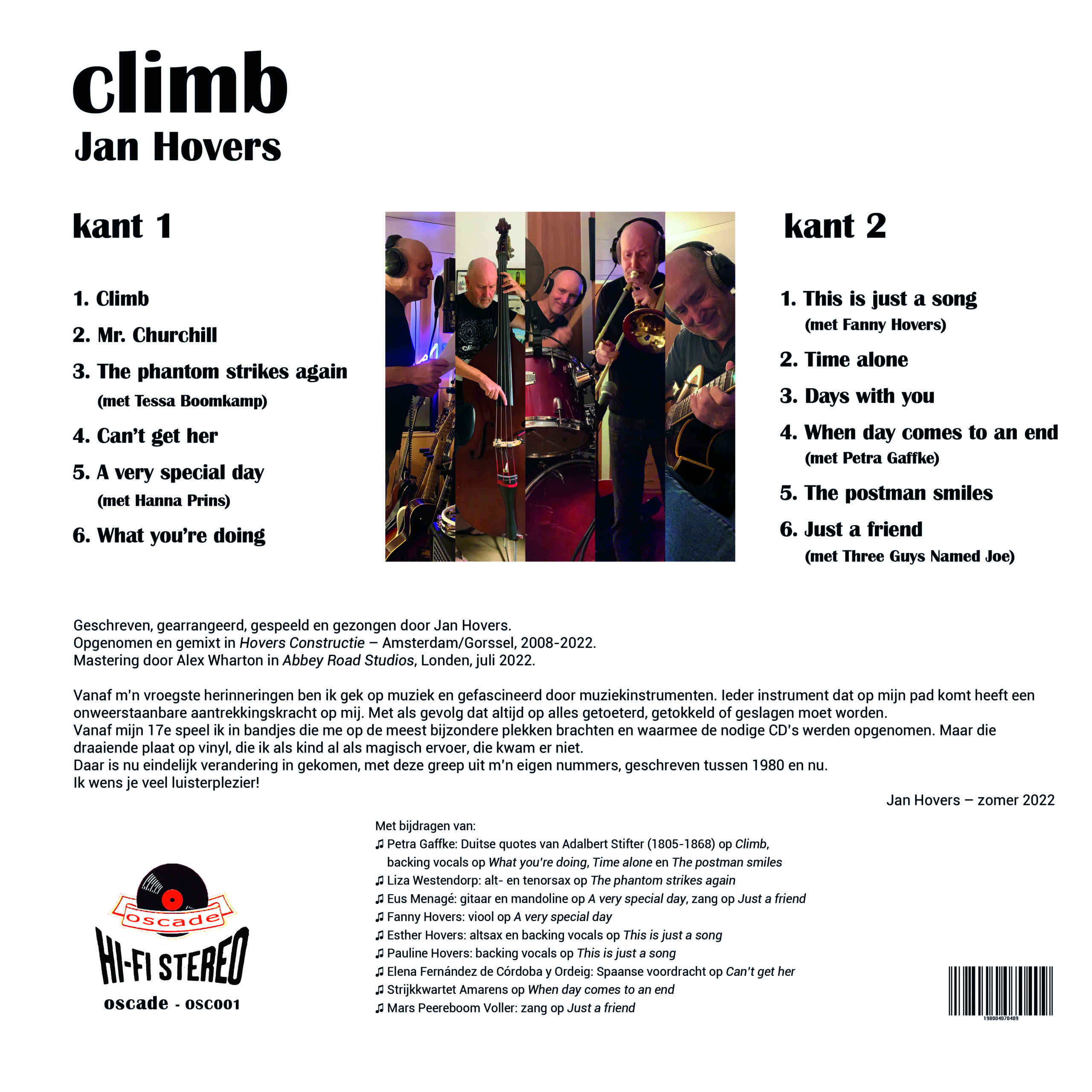 CLIMB - Limited Edition 12" Vinyl LP - Afbeelding 2