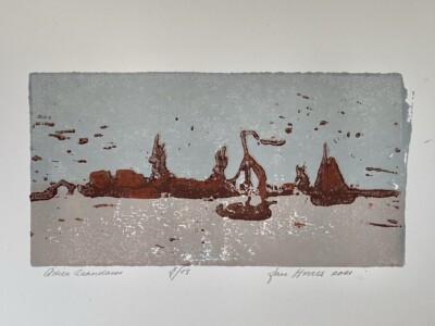 2021 – linosnede | 12×22 | 4 drukgangen | oplage 13