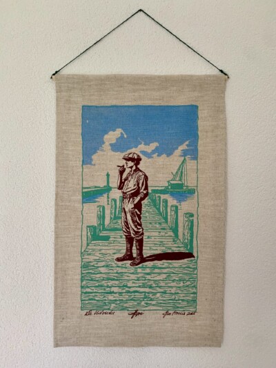 2025 | zeefdruk op textiel | 3 drukgangen | 51x32 | oplage 4